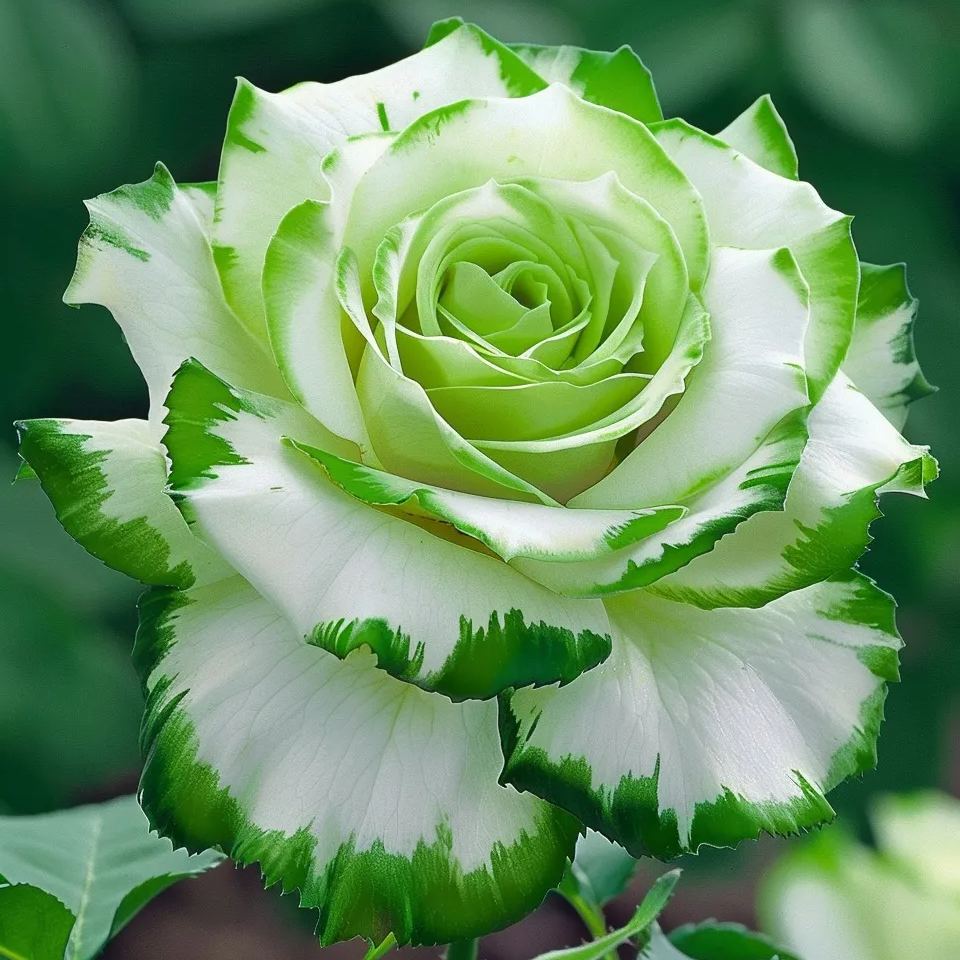 Rosa rara Blue Moon 🌌 y rosa de encaje multicolor 🌈🌹-ES