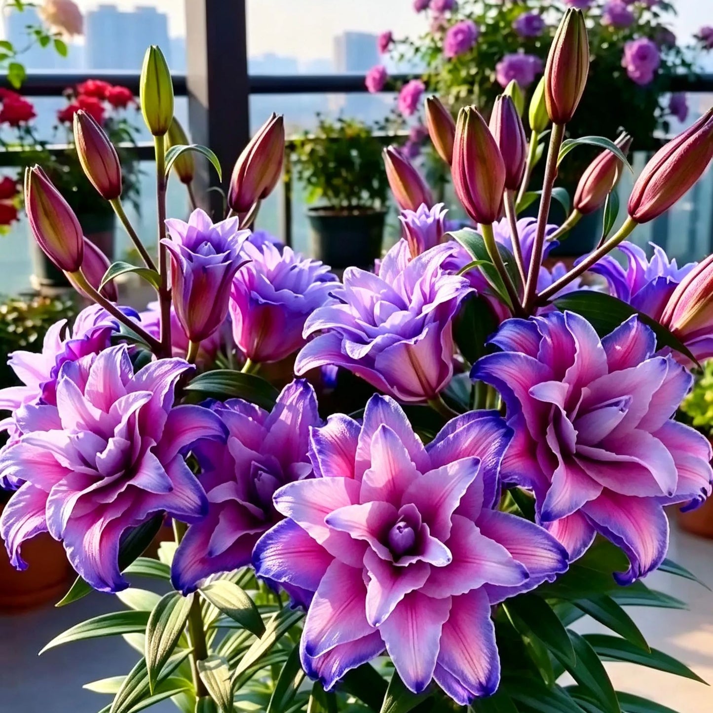 Crni čarobni ljiljan 🌺Lukvice parfemskog ljiljana - svježe i slatke-HR