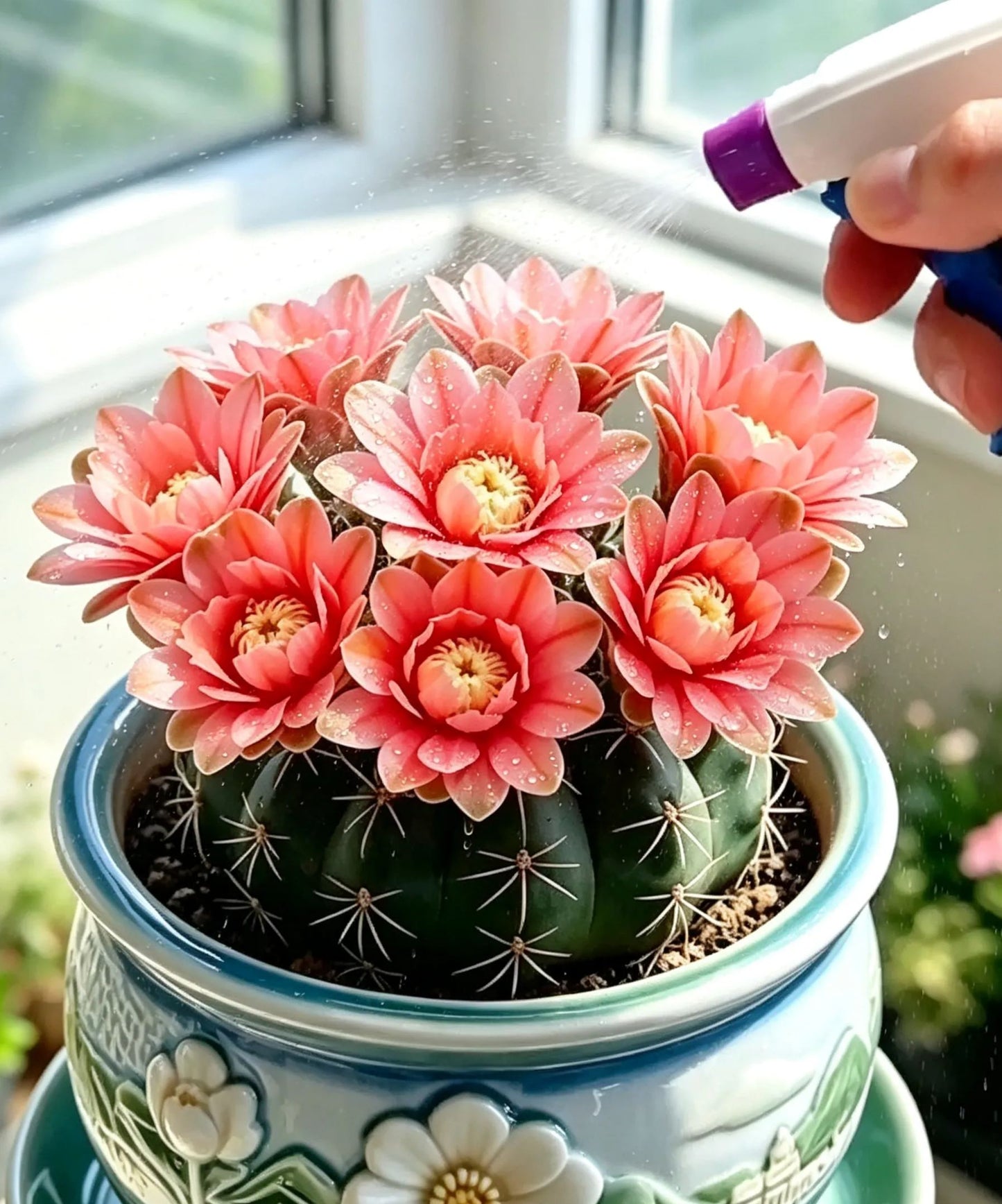 🌵 Upoznajte svog novog najboljeg prijatelja – kaktus Gymnocalycium baldianum! 💕-HR