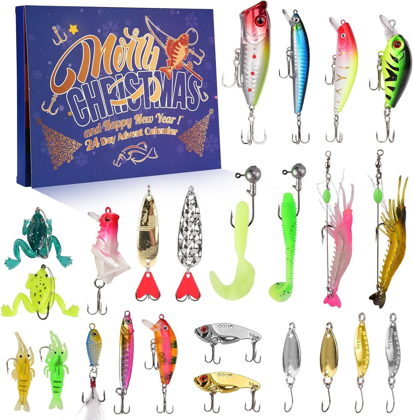 Calendario de Adviento de Pesca – 24 días para Navidad-ES