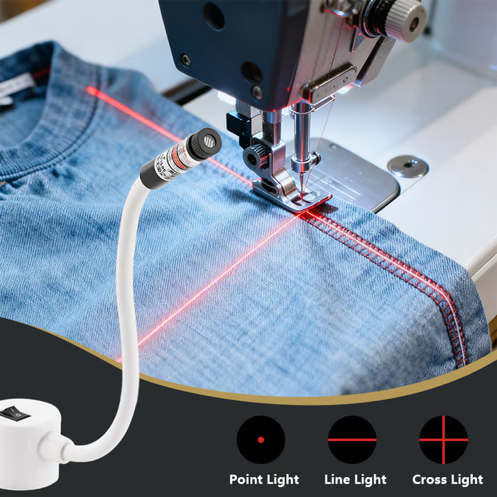 🔥🧵 Λέιζερ γραμμή για ραπτομηχανή – ράψτε με ακρίβεια και ταχύτητα!-GR