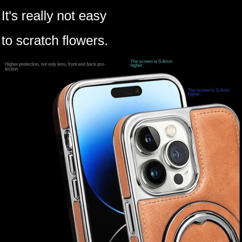 ✨2025 Νέα Προϊόντα📱Δερμάτινη αόρατη βάση πολυτελείας-GR