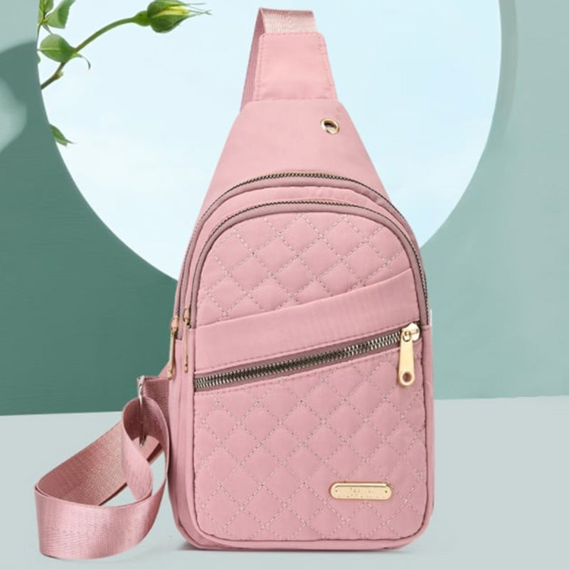 💥Bolso de pecho con cremallera y múltiples bolsillos-ES
