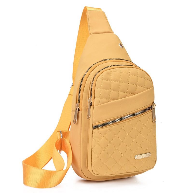 💥Bolso de pecho con cremallera y múltiples bolsillos-ES
