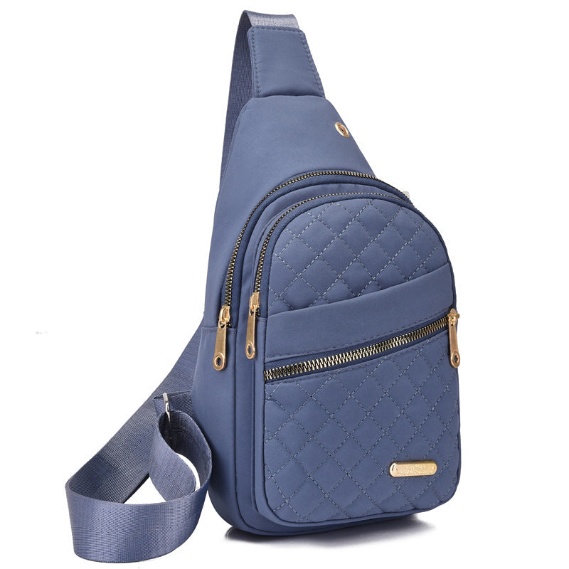 💥Bolso de pecho con cremallera y múltiples bolsillos-ES