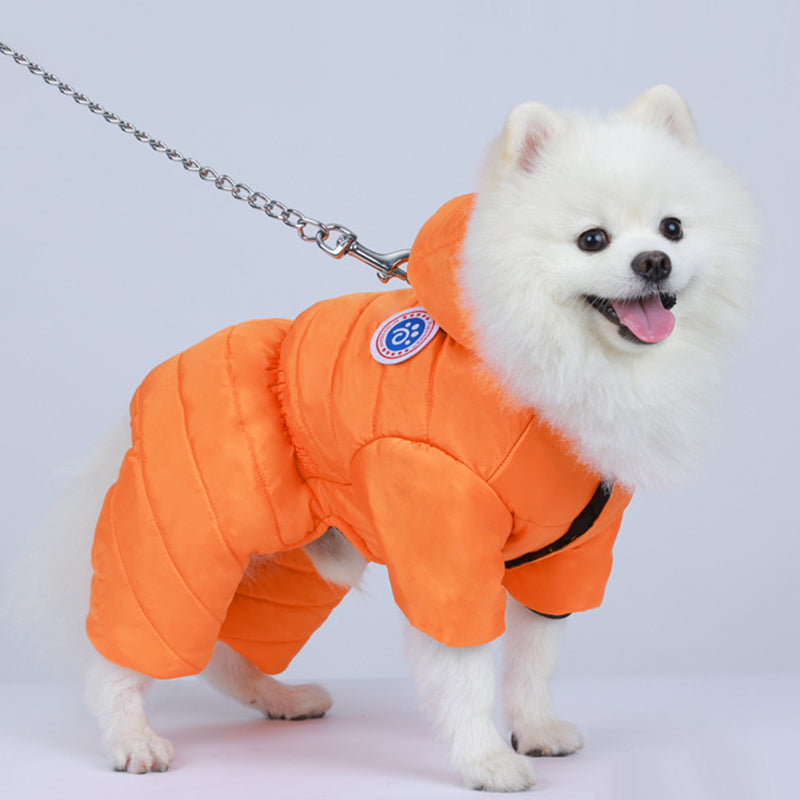 Ropa de invierno cálida y resistente al viento para perros 🐕-ES