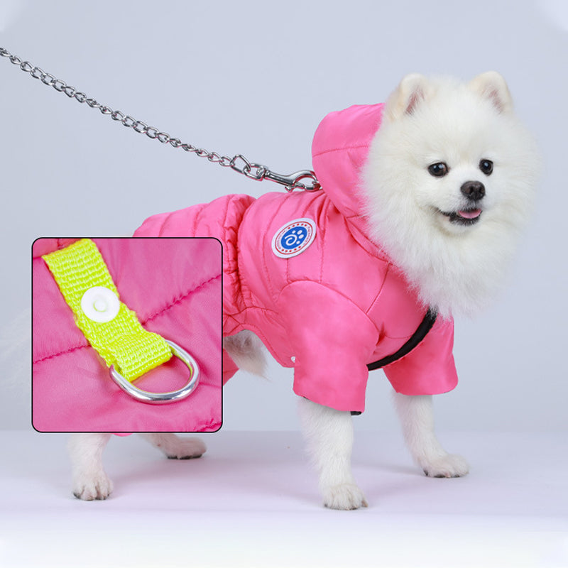 Ropa de invierno cálida y resistente al viento para perros 🐕-ES