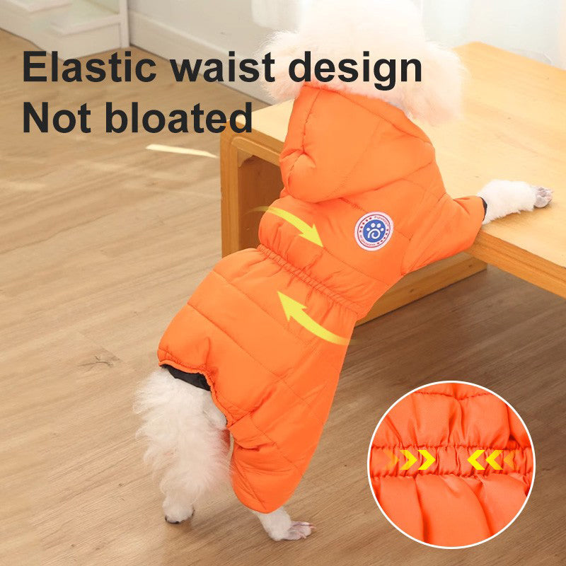 Ropa de invierno cálida y resistente al viento para perros 🐕-ES