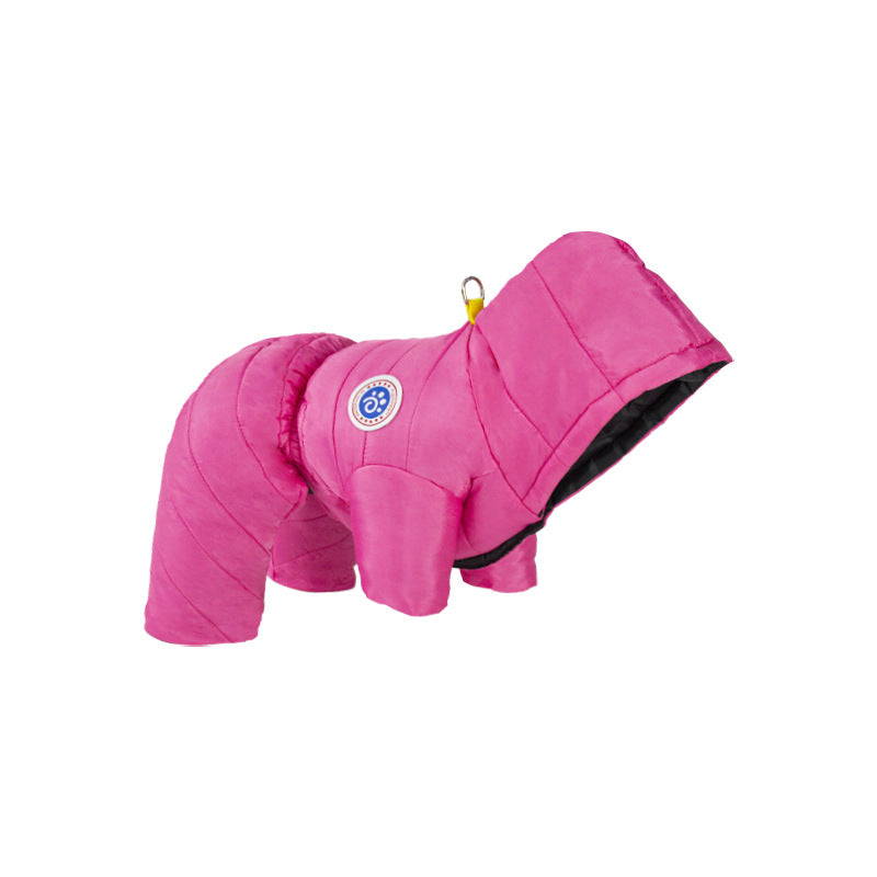 Ropa de invierno cálida y resistente al viento para perros 🐕-ES