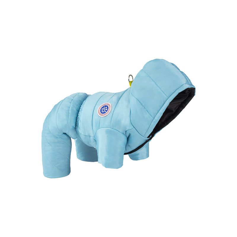 Ropa de invierno cálida y resistente al viento para perros 🐕-ES