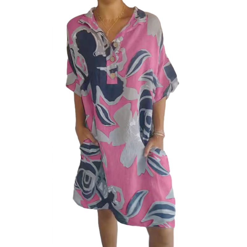 🔥Vestido casual elegante con estampado para mujer-ES