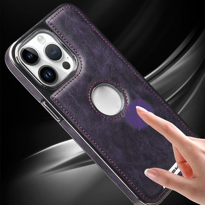 💢Funda para iPhone: cuero de lujo-ES