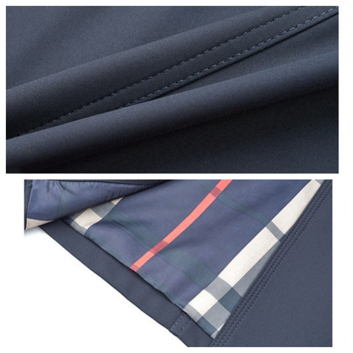 🍂 Pánsky dvojradový a skladací kabát-SK