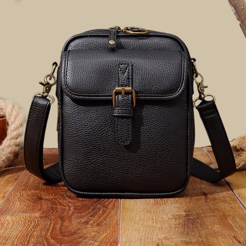 Bolso bandolera vintage de gran capacidad👜-ES