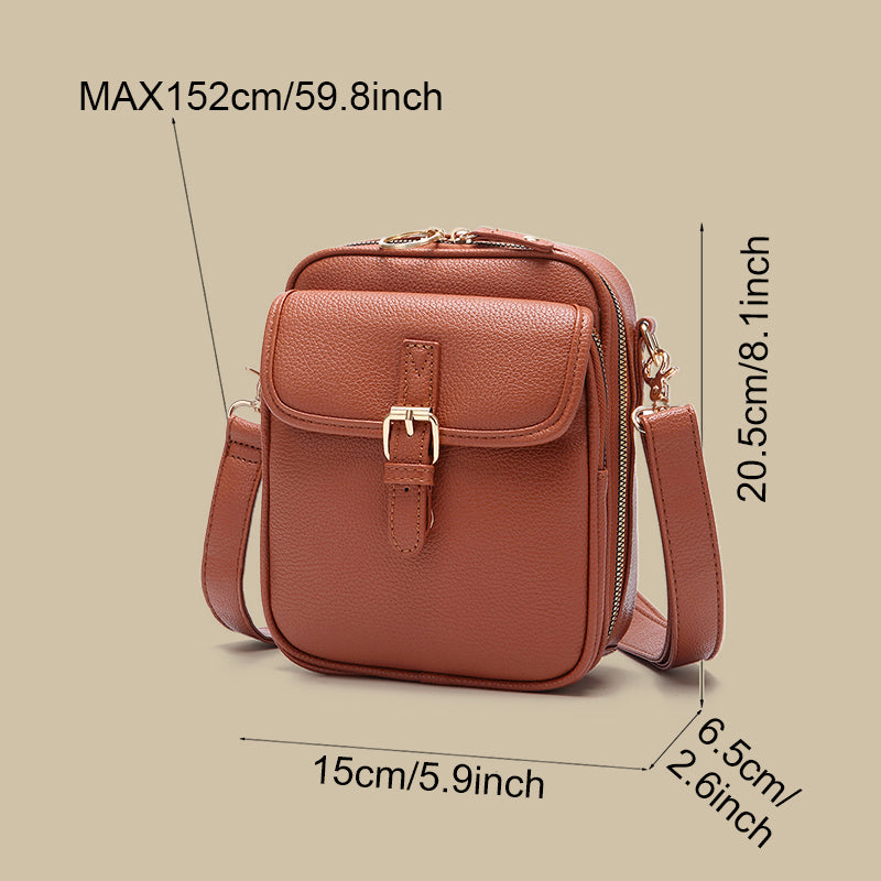 Bolso bandolera vintage de gran capacidad👜-ES