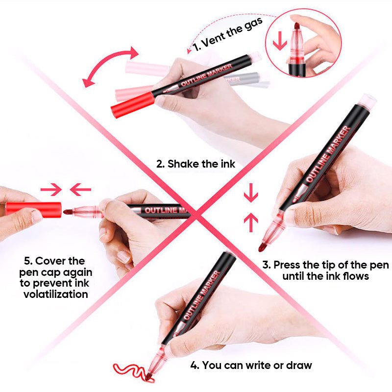 🎁Popust na kreativne poklone 49% -🎁Light sticks Graffiti Pens-HR