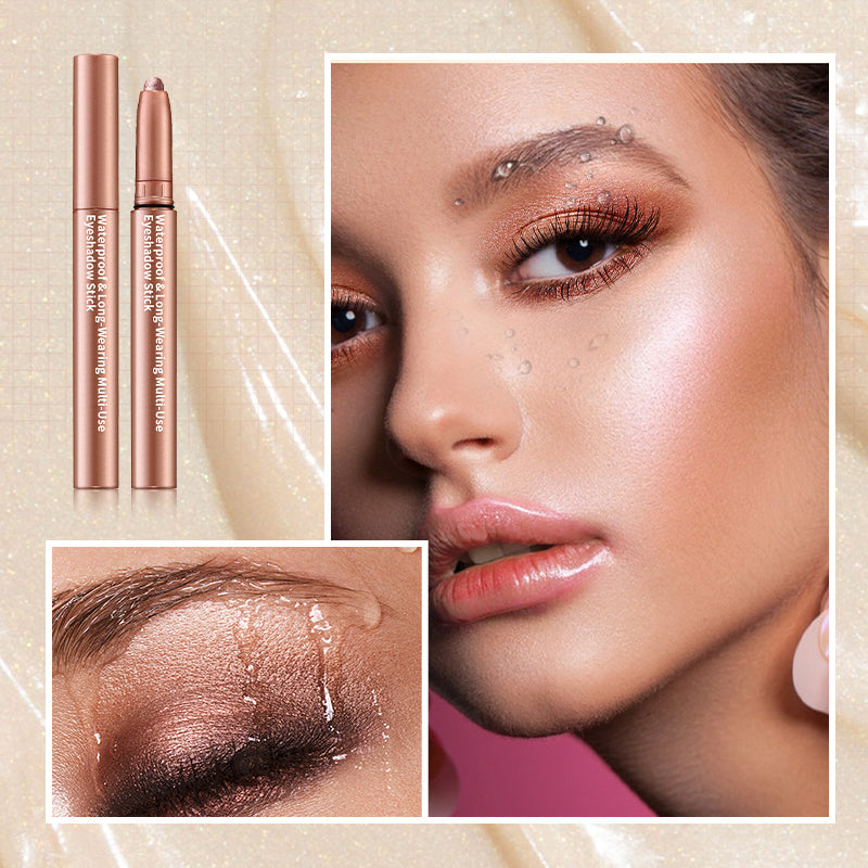 💗Αγοράστε 1, πάρτε 1 δωρεάν💗Ματ μολύβι ματιών Pearlescent Multi-Color Smudge Eyeshadow-GR