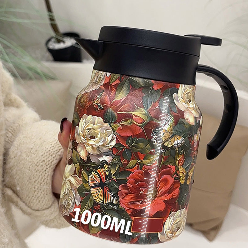 Tetera aislada al vacío de 1000 ml con colador-ES