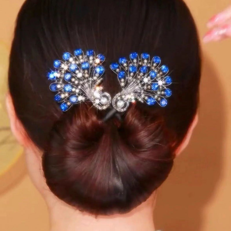 【💞Compra 1, llévate 1 gratis】🦚Accesorios para el cabello de pavo real retro de moda-ES