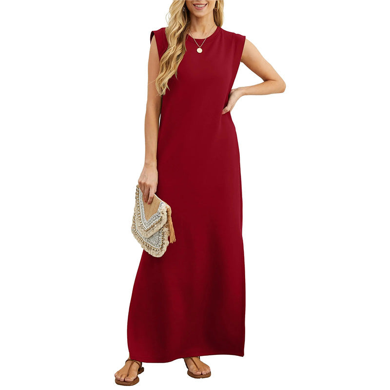 👗Vestido casual sin arrugas para mujer con parte inferior✨-ES