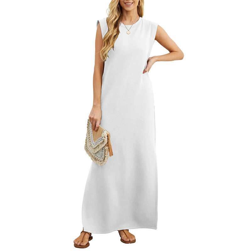 👗Vestido casual sin arrugas para mujer con parte inferior✨-ES