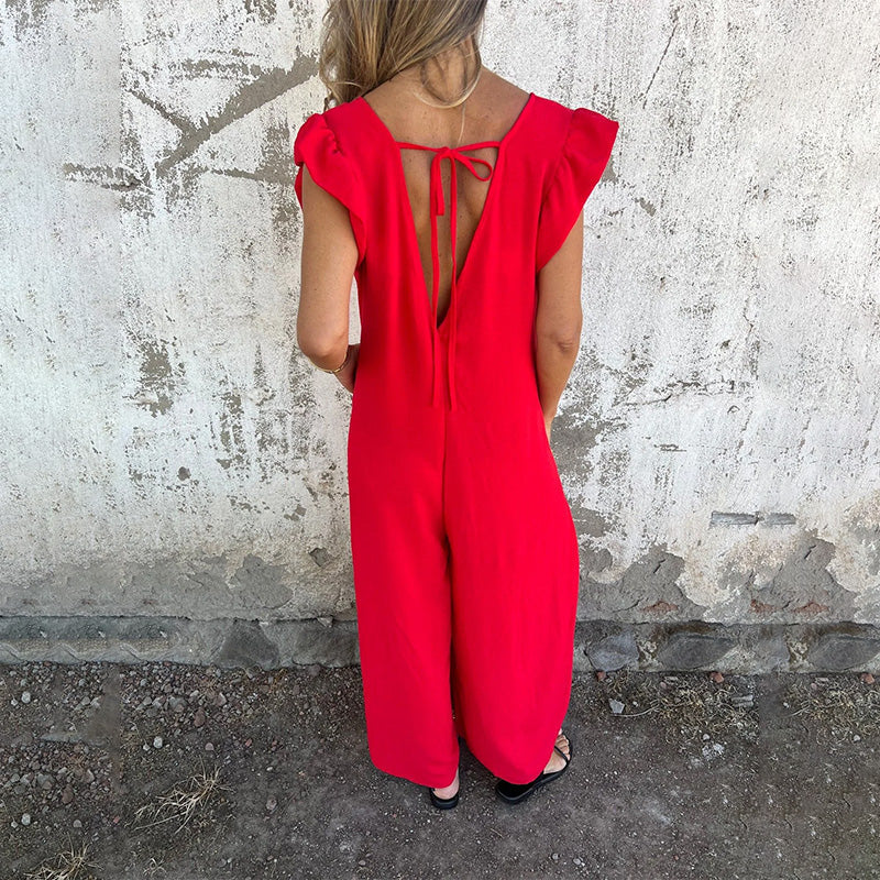 ✨ Novedad 2025 Vestido de mujer con escote en V y estampado de leopardo-ES