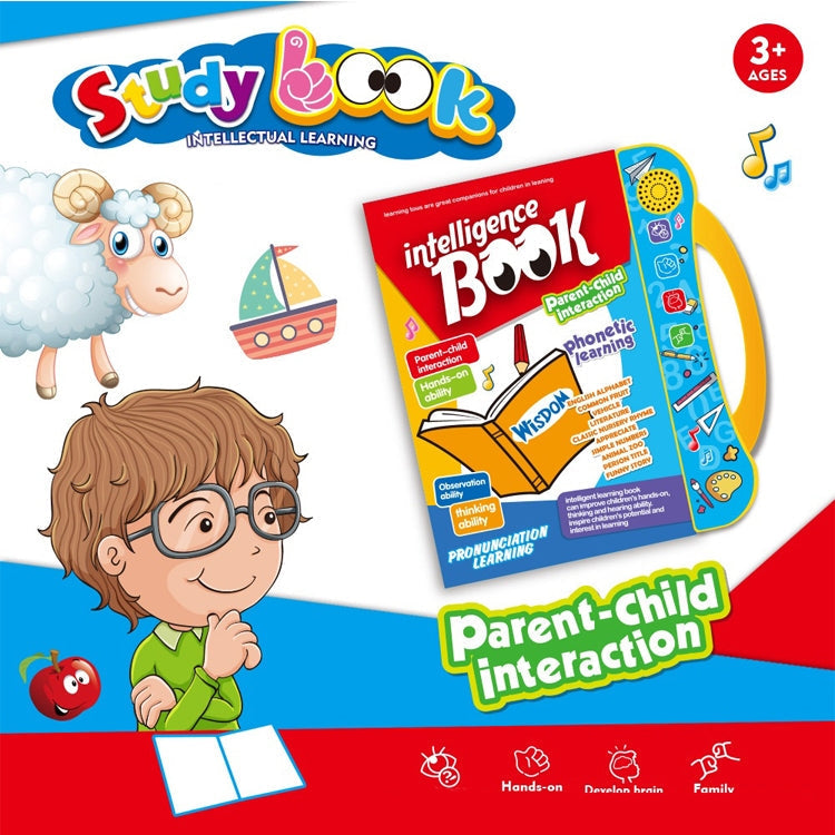 🎄[El mejor regalo para niños] Libro inteligente para aprender pronunciación-ES