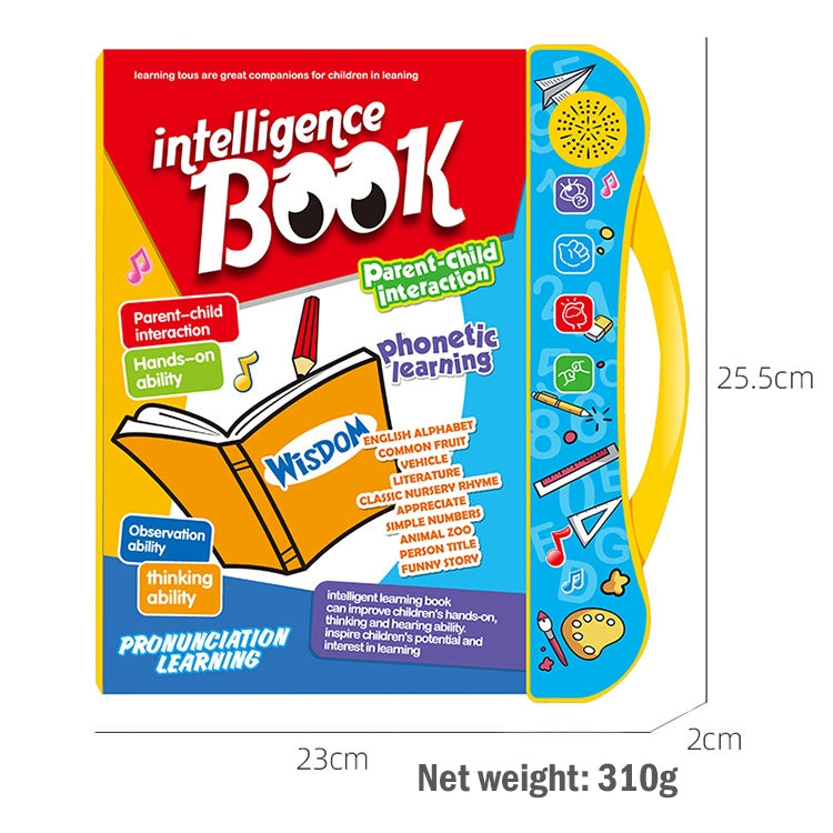 🎄[El mejor regalo para niños] Libro inteligente para aprender pronunciación-ES