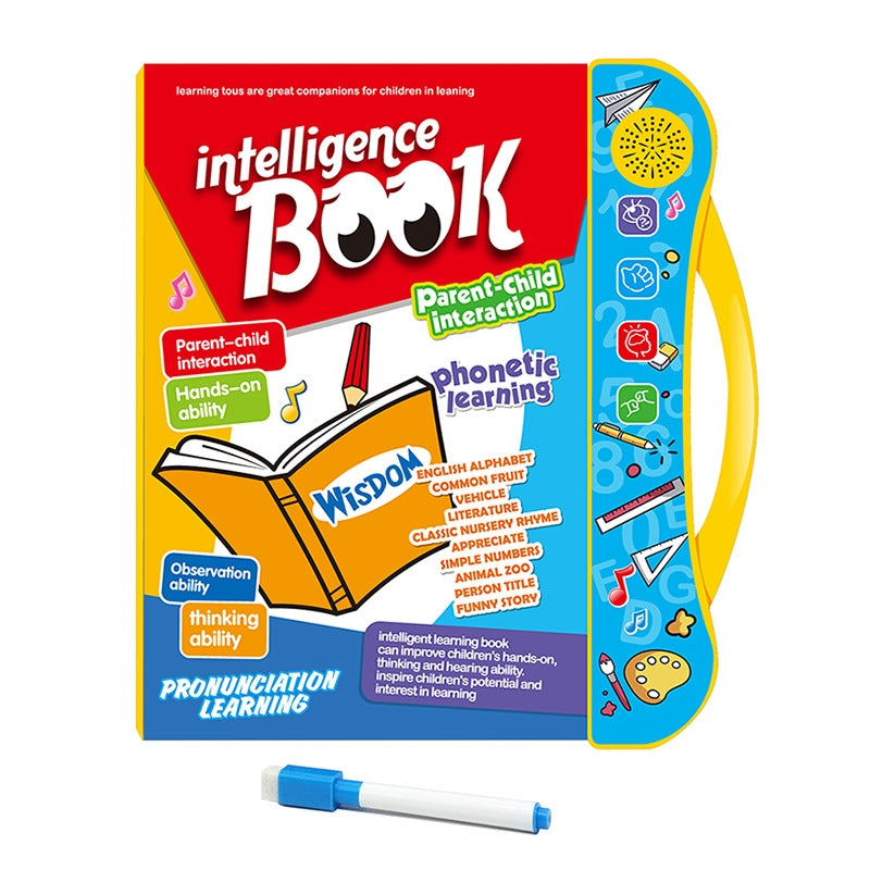 🎄[El mejor regalo para niños] Libro inteligente para aprender pronunciación-ES
