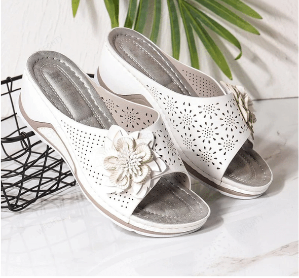🔥Venta caliente🔥Sandalias ortopédicas de cuero suave con soporte para el arco-ES