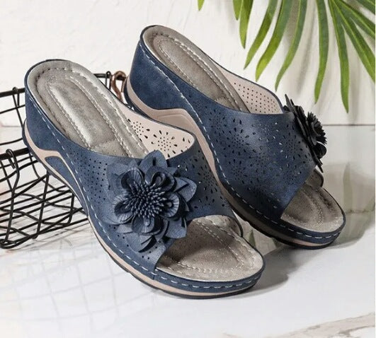 🔥Venta caliente🔥Sandalias ortopédicas de cuero suave con soporte para el arco-ES