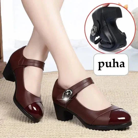 Moteriški vintažiniai moteriški Mary Jane batai – puikus patogumas ir retro stiliaus-LT