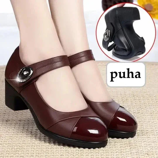 Moteriški vintažiniai moteriški Mary Jane batai – puikus patogumas ir retro stiliaus-LT
