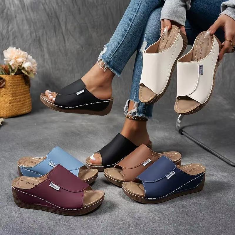 💥Venta caliente🔥Sandalias de cuña casuales para mujer-ES