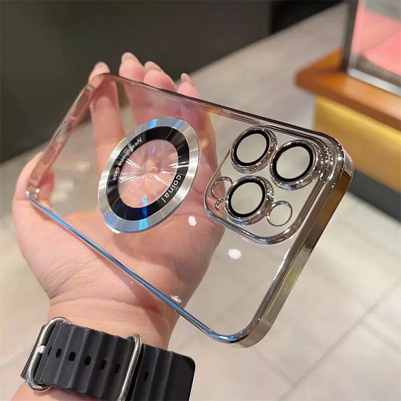✨Skaidri magnetinė dėklė, skirta „iPhone -LT