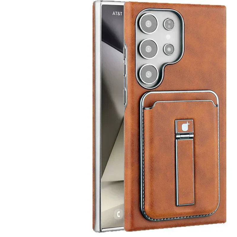 💼 Kombinuotas dėklas, skirtas „Samsung“: dėklas + piniginė + magnetas | Kelionėms, darbui ir kasdieniam naudojimui-LT