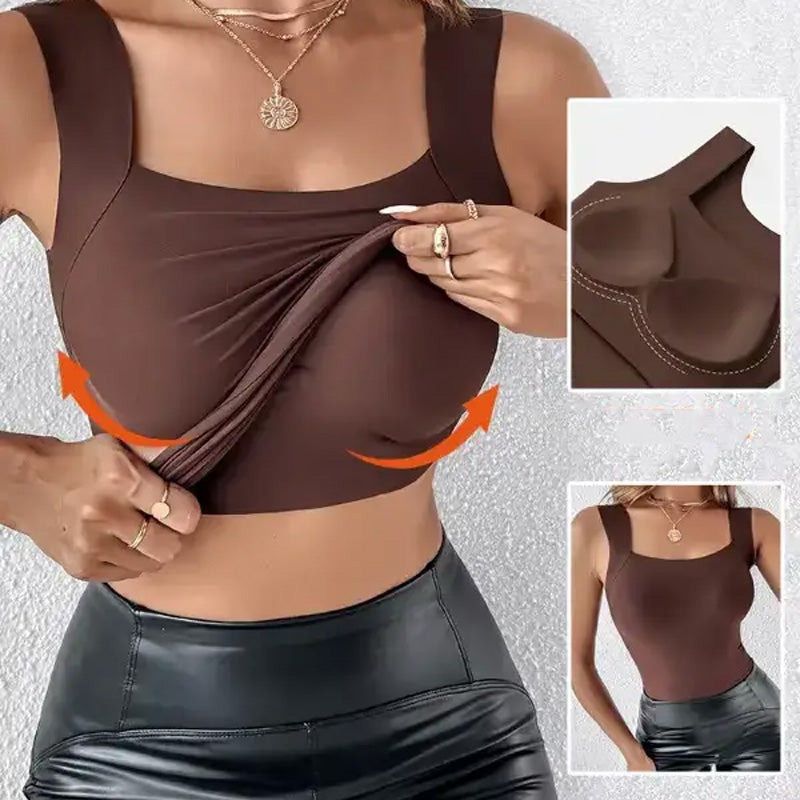 💖 (S-5XL) Tvarujúci top s integrovanou podprsenkou 💃-SK