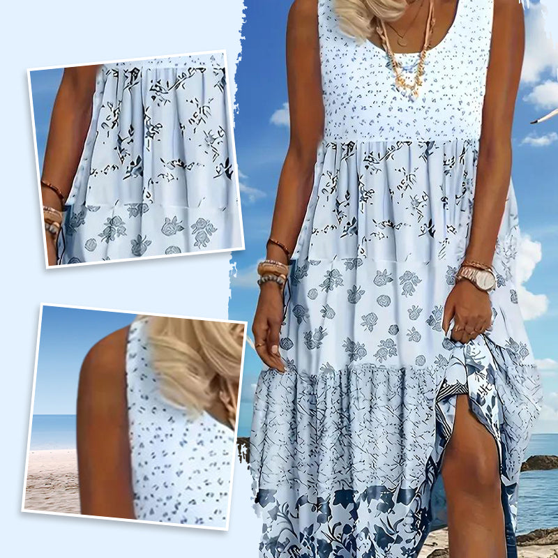 ✨👗 Haljina bez rukava u boho stilu za žene-HR
