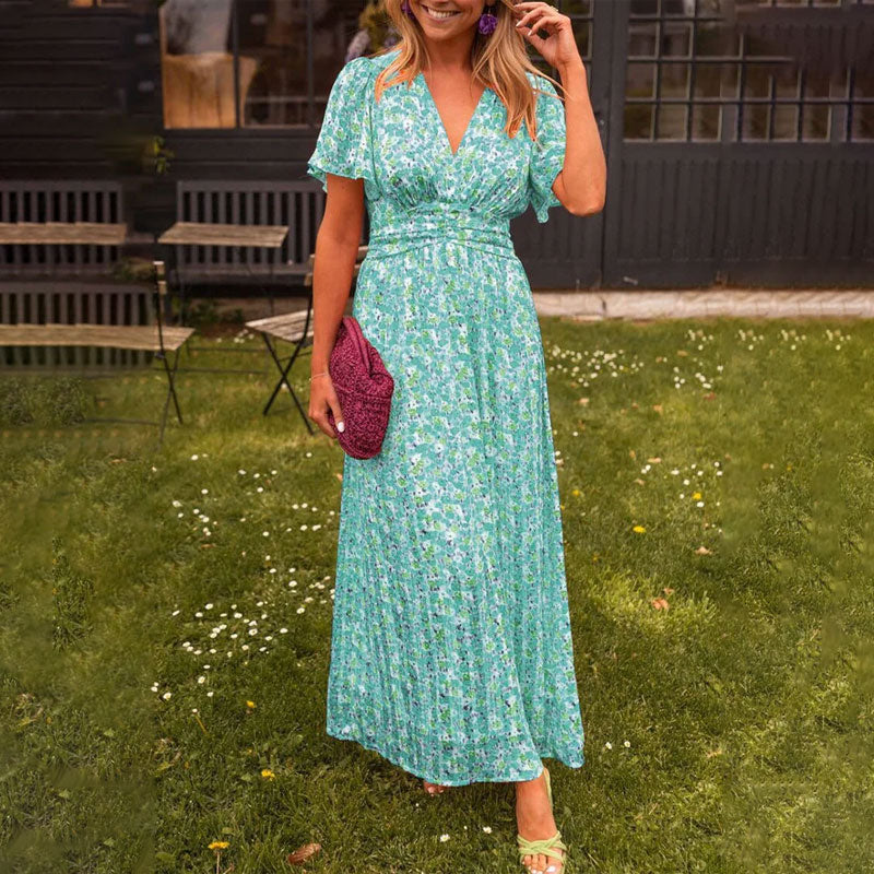 🎉【S-3XL】💃 Dulces vestidos florales vintage para mujer🌹-ES