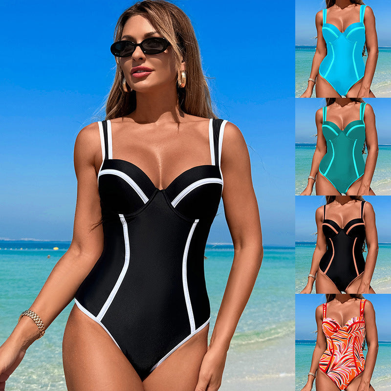 🏖️Lieknas seksualus vientisas maudymosi kostiumėlis👙-LT
