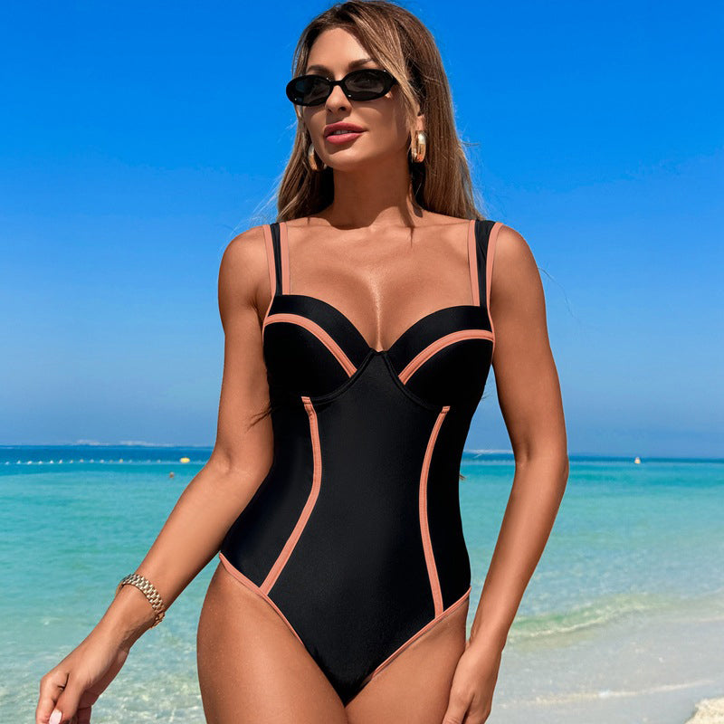 🏖️Lieknas seksualus vientisas maudymosi kostiumėlis👙-LT