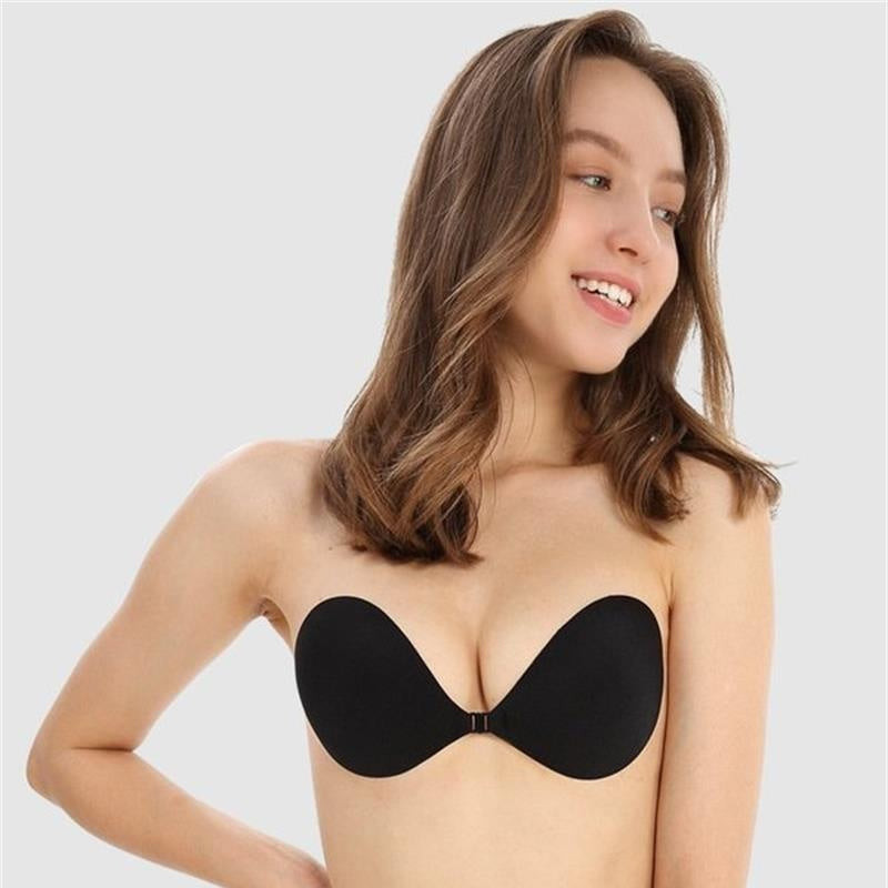 👙 Nematoma, lipni „push-up“ liemenėlė-LT