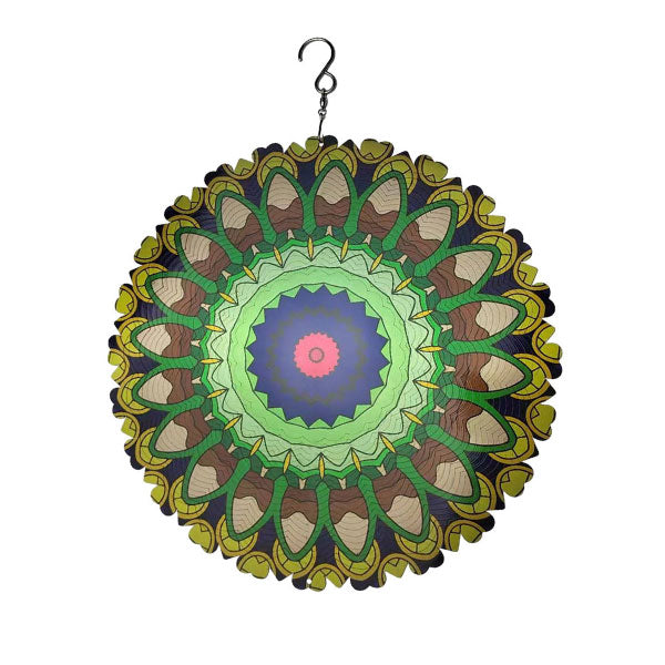 💥Izpārdošana 2026. gadā🍃3D krāsaina vēja mandala-LV
