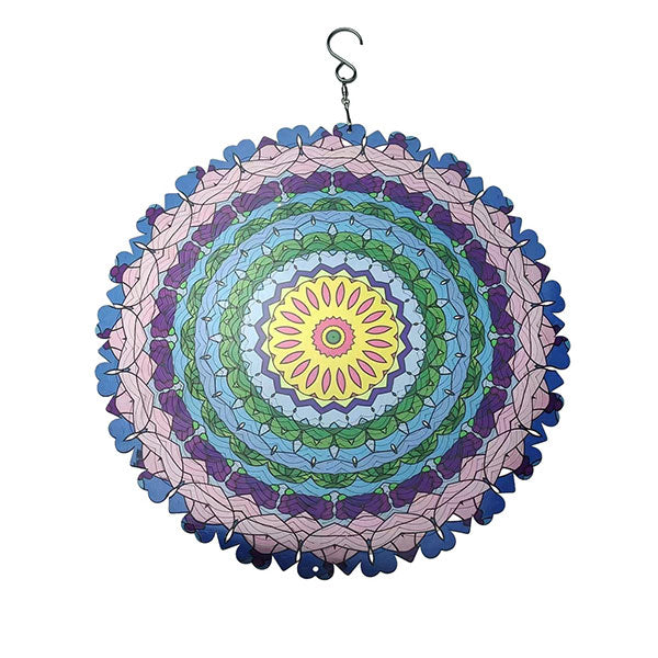 💥Izpārdošana 2026. gadā🍃3D krāsaina vēja mandala-LV