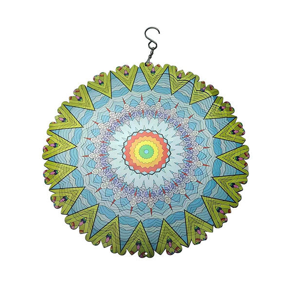 💥Izpārdošana 2026. gadā🍃3D krāsaina vēja mandala-LV