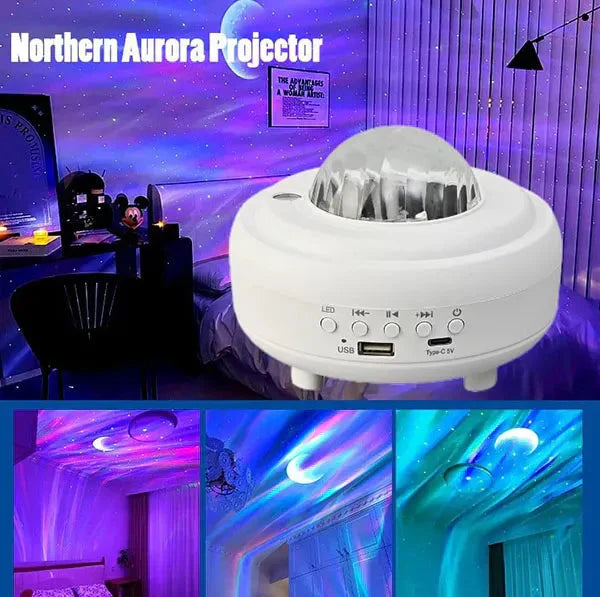 🌌 „Starlight 3D“ projektorius – mėgaukitės naktinio dangaus grožiu savo namuose ✨-LT