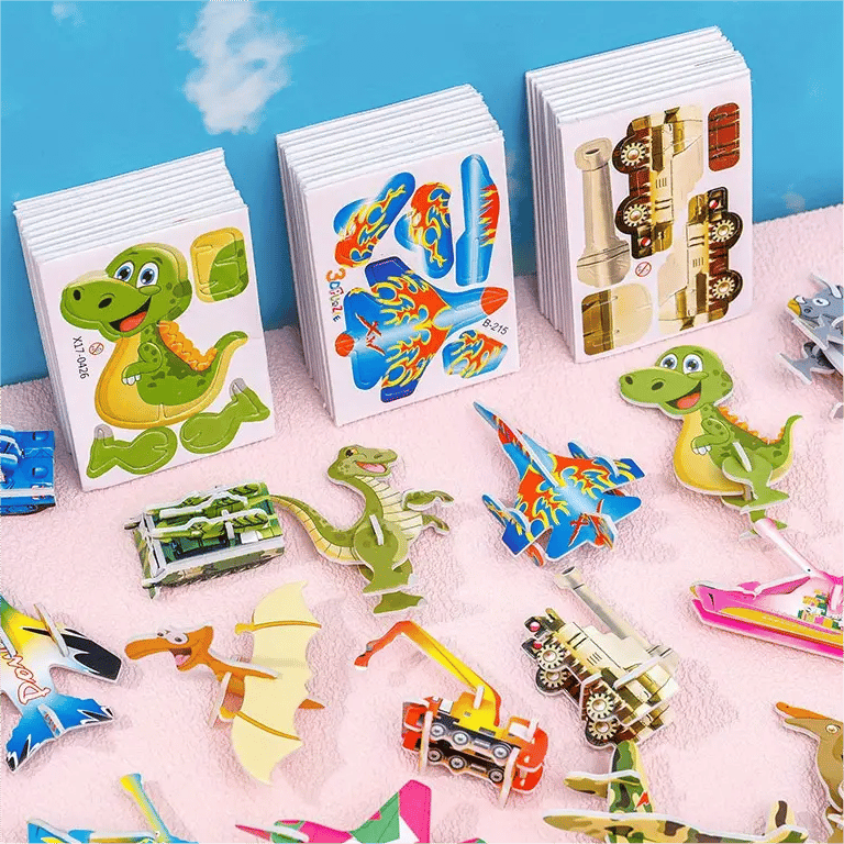 🎁Último día de la promoción: 50% de descuento🔥 Rompecabezas educativo 3D de dibujos animados 2025-ES