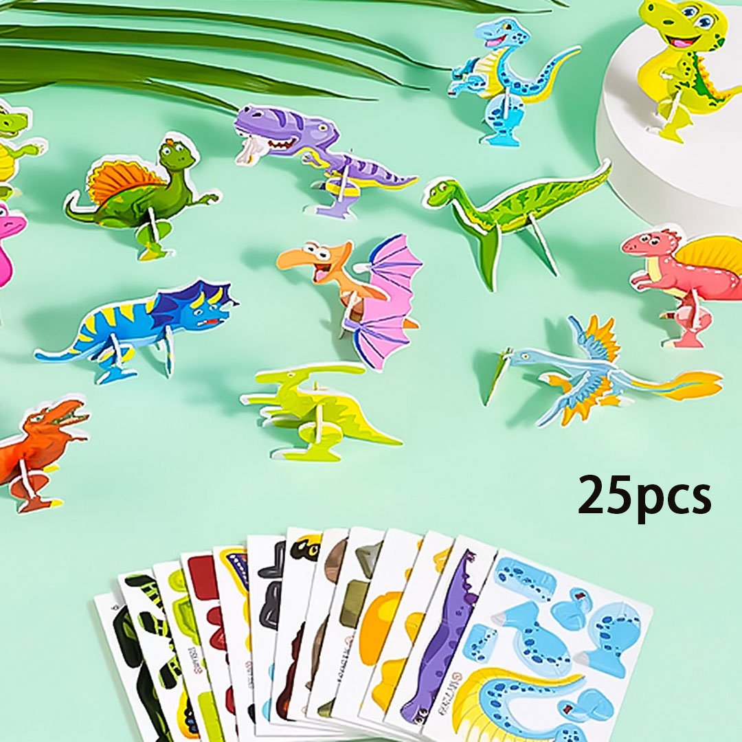🎁Último día de la promoción: 50% de descuento🔥 Rompecabezas educativo 3D de dibujos animados 2025-ES