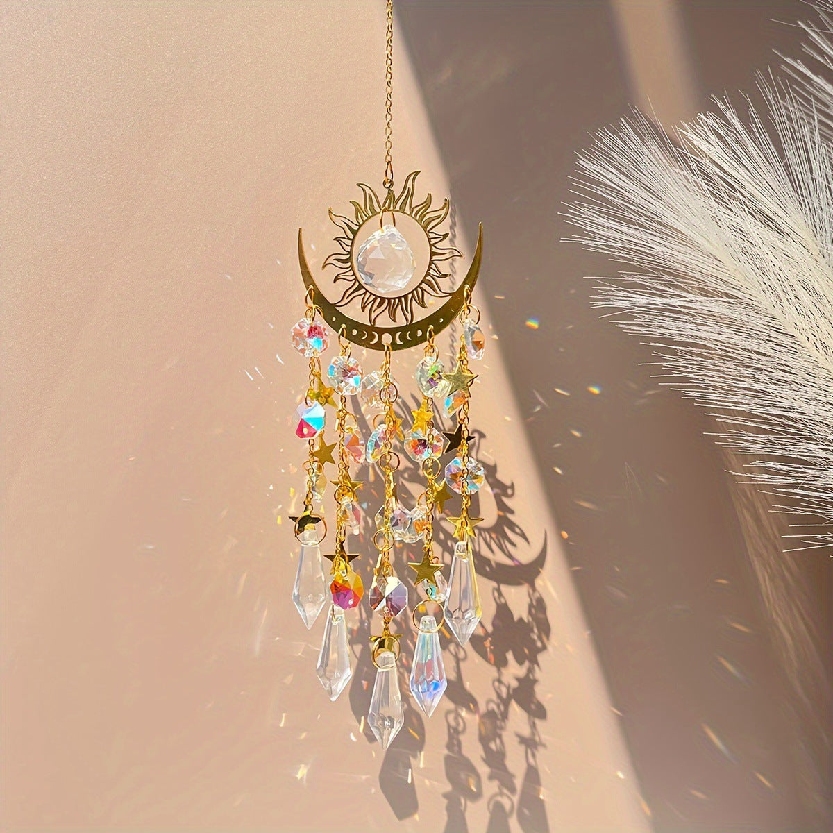 🌙Zunanji amulet z luninim kristalom-SI