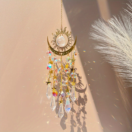 🌙Zunanji amulet z luninim kristalom-SI